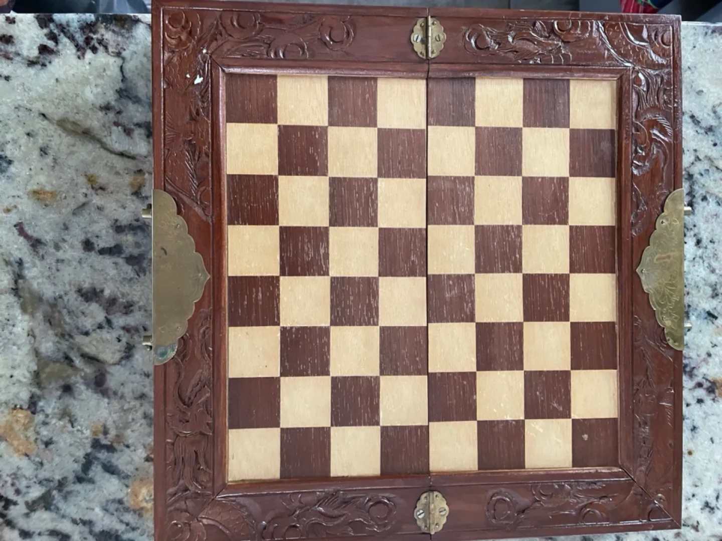 Antique Wooden Chinese Chess Set image indicator(2)