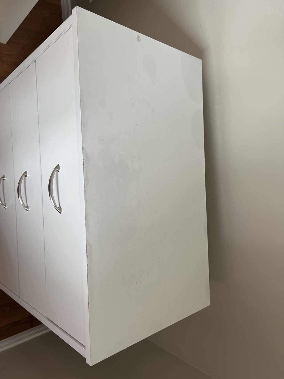 White Dresser with 4 Drawers - photo 2