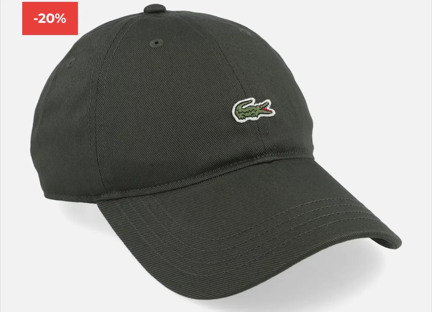 Lacoste Men's Dark Green BaseballCap thumbnail