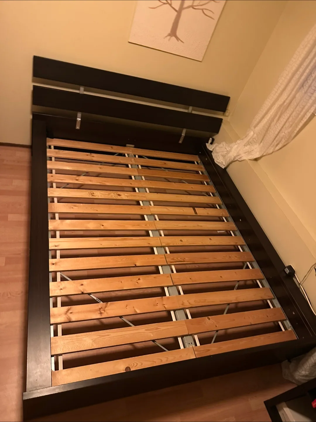 Ikea Queen bed frame * like new thumbnail