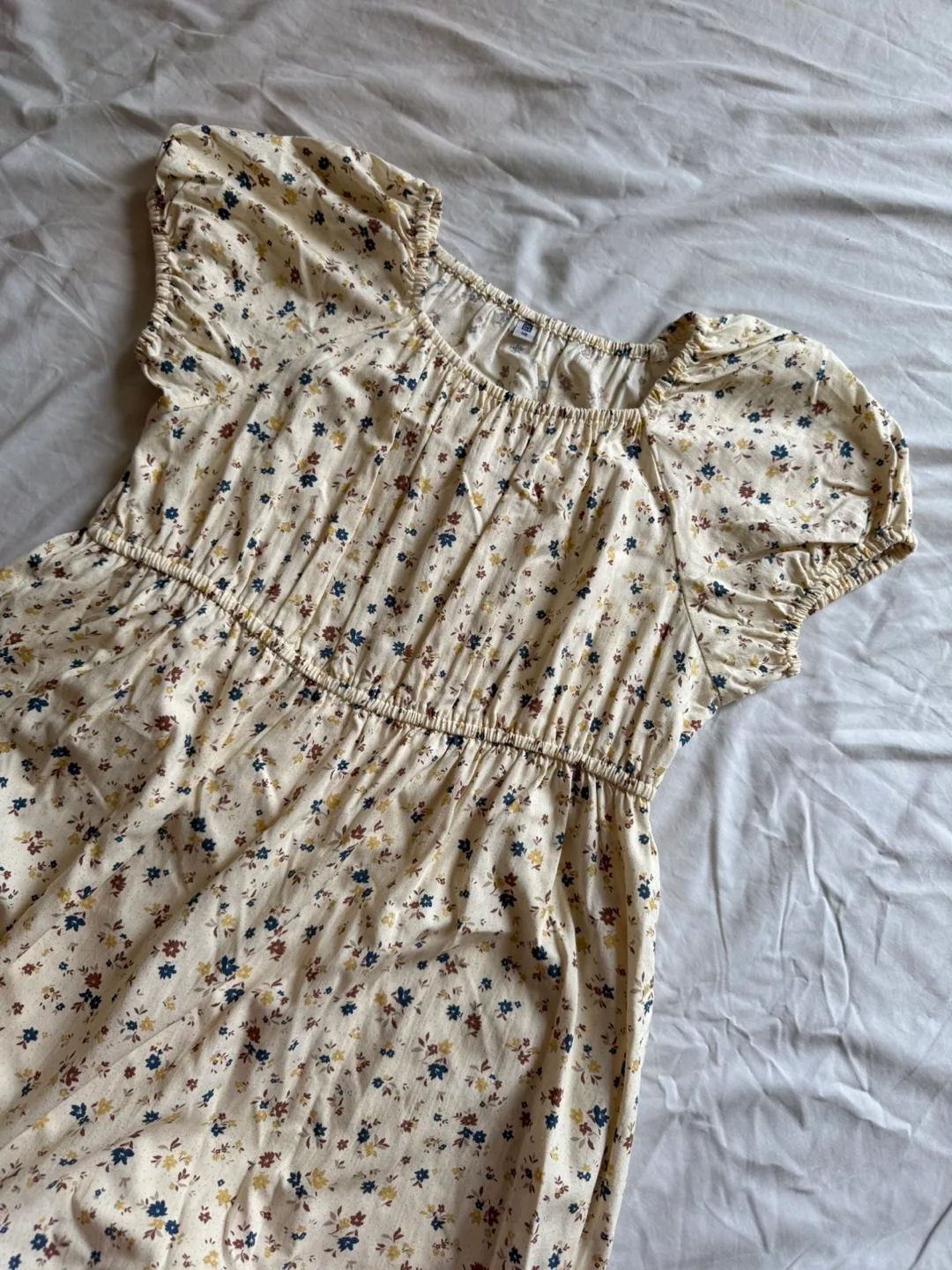 White Floral Dress thumbnail