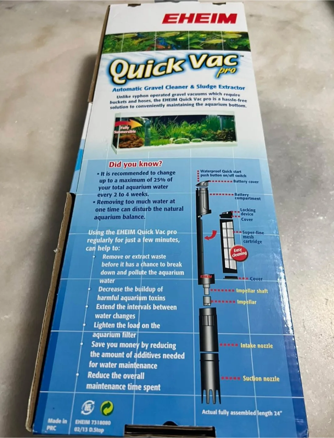 Aquarium Gravel Sludge Extractor Cleaner image indicator(6)