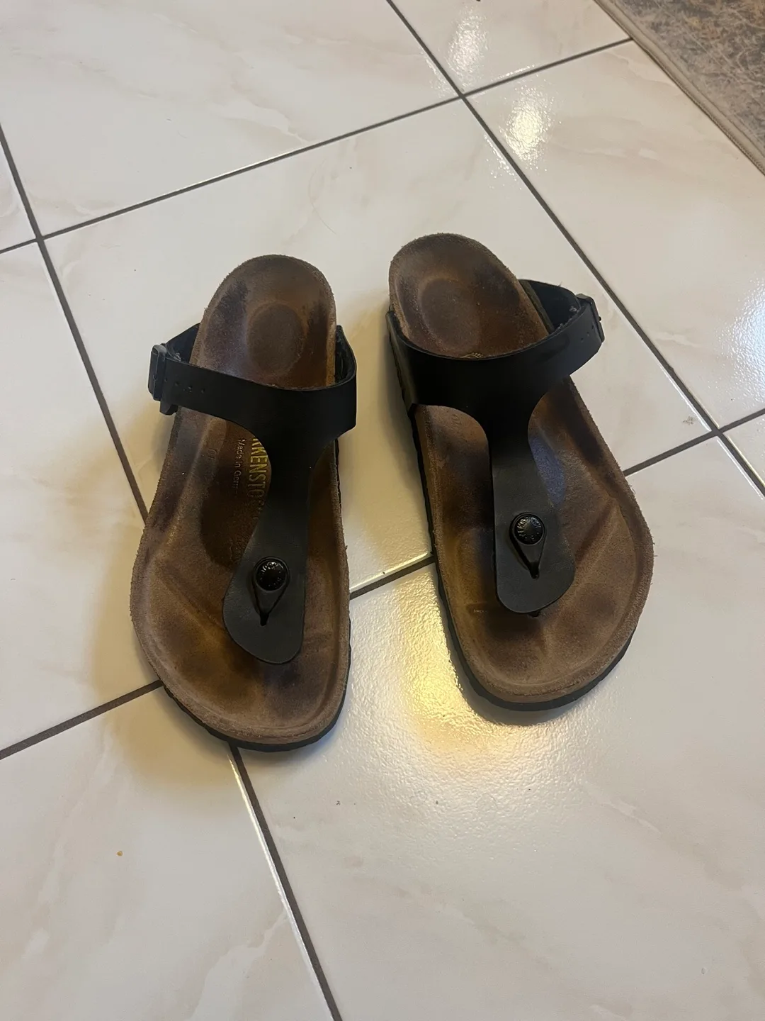 Birkenstock Thong Sandals Women Size 8/39 image indicator(4)