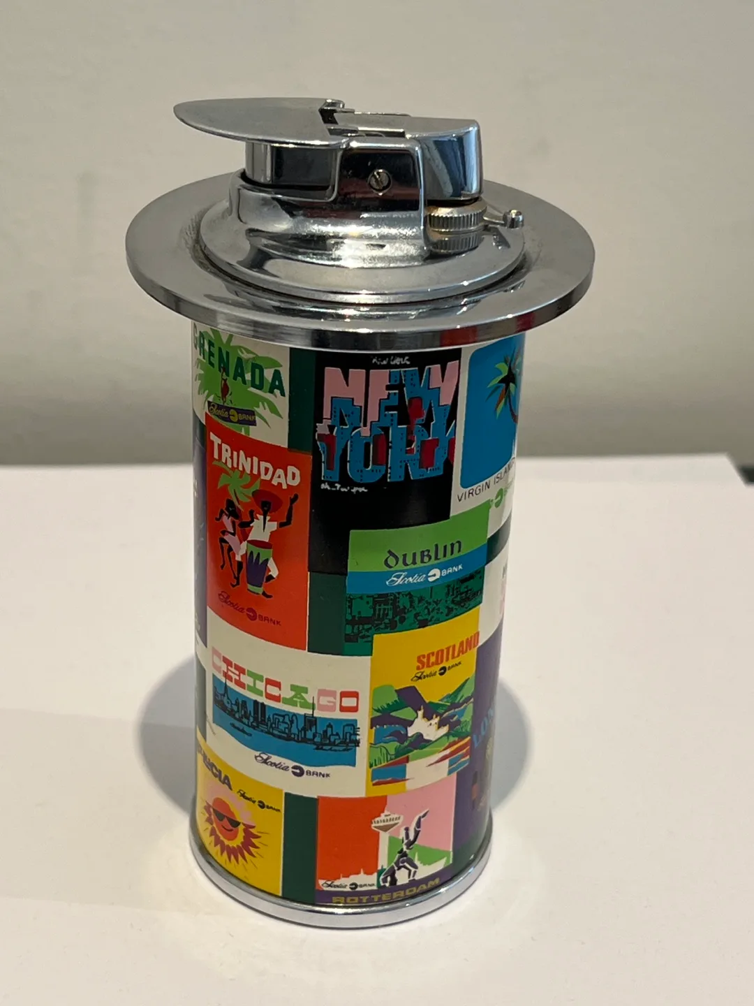 vintage Ronson table lighter image indicator(2)