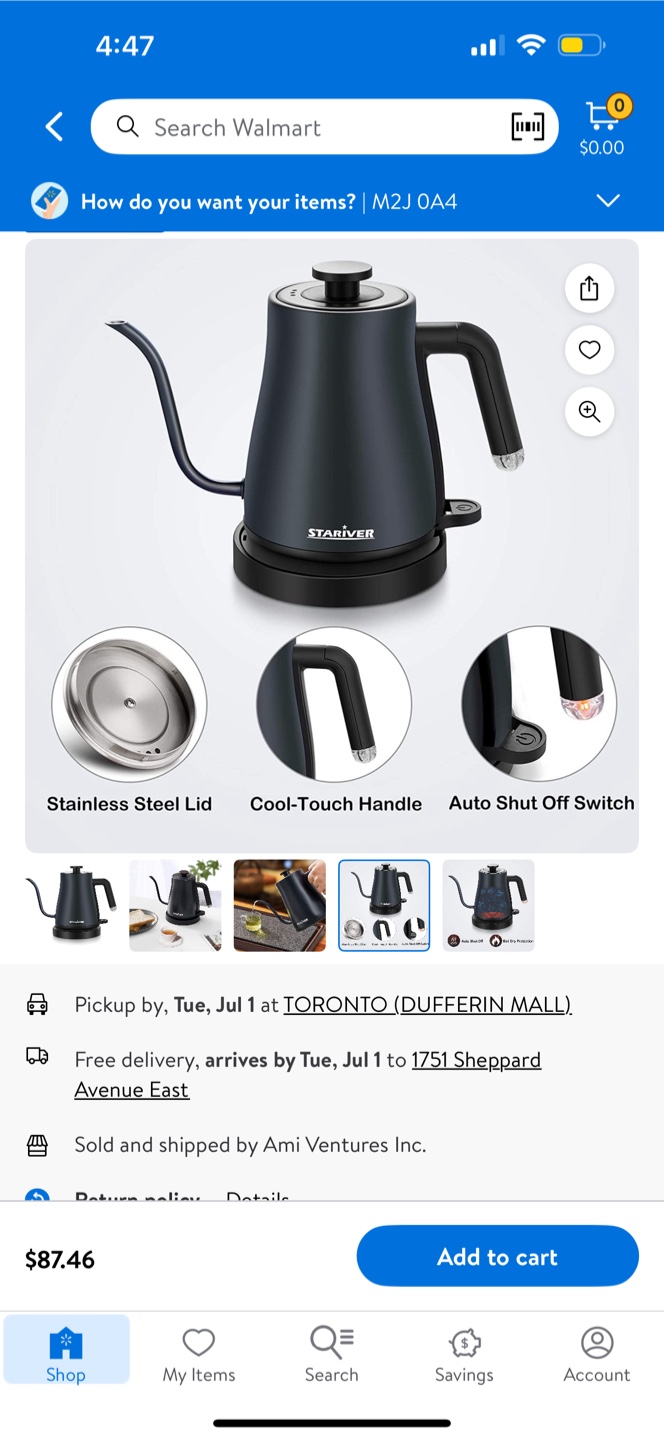 Electric Kettle - Black - photo 4