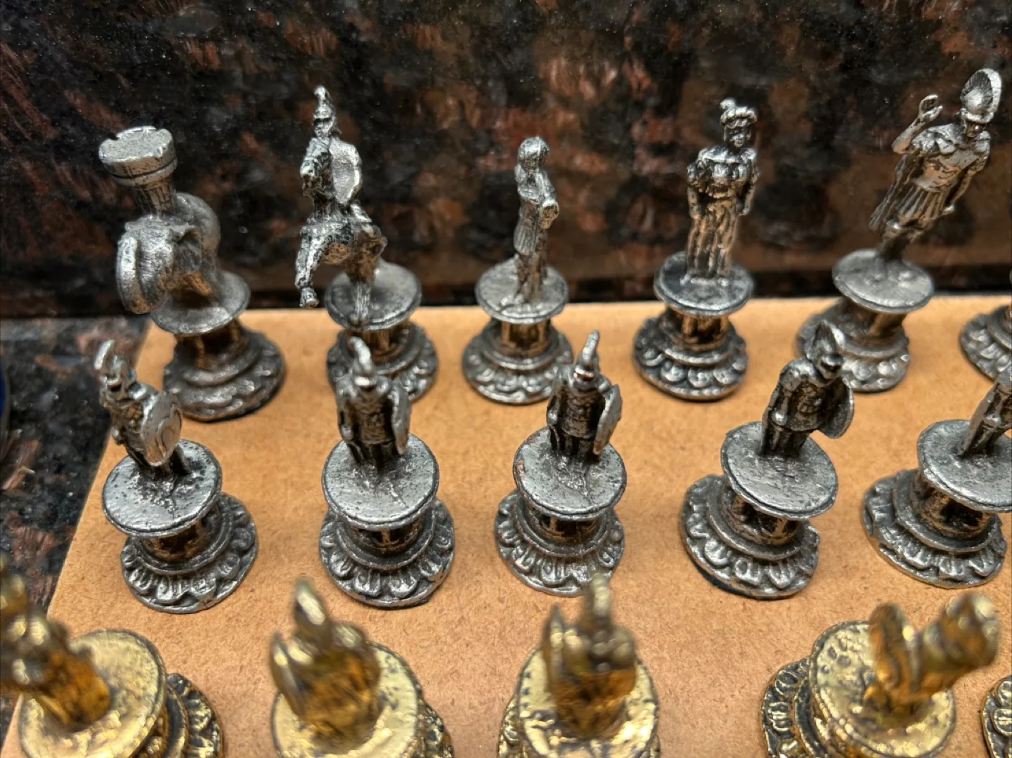 Vintage Chess Pieces Set image indicator(3)