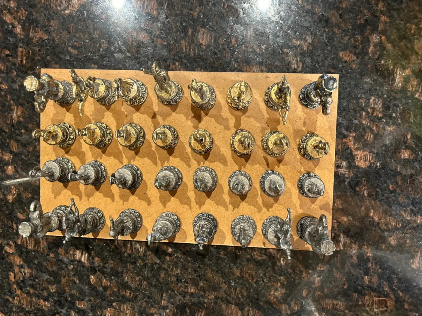 Vintage Chess Pieces Set image indicator(7)