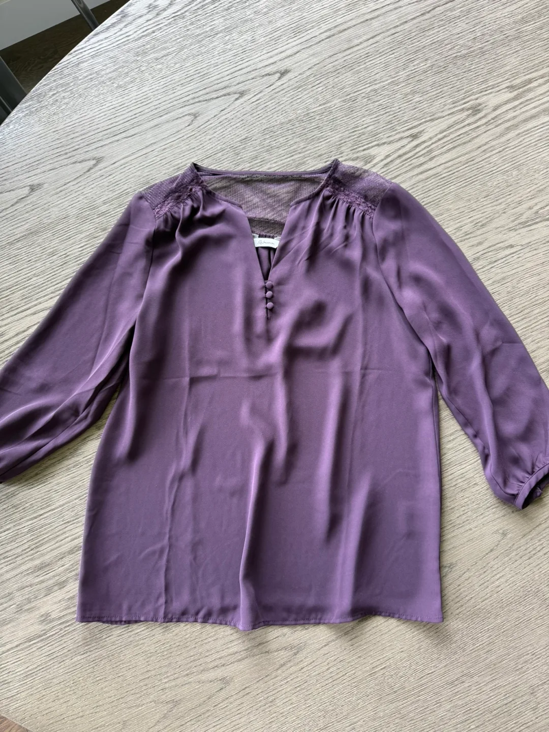 Reitmans Purple Blouse thumbnail
