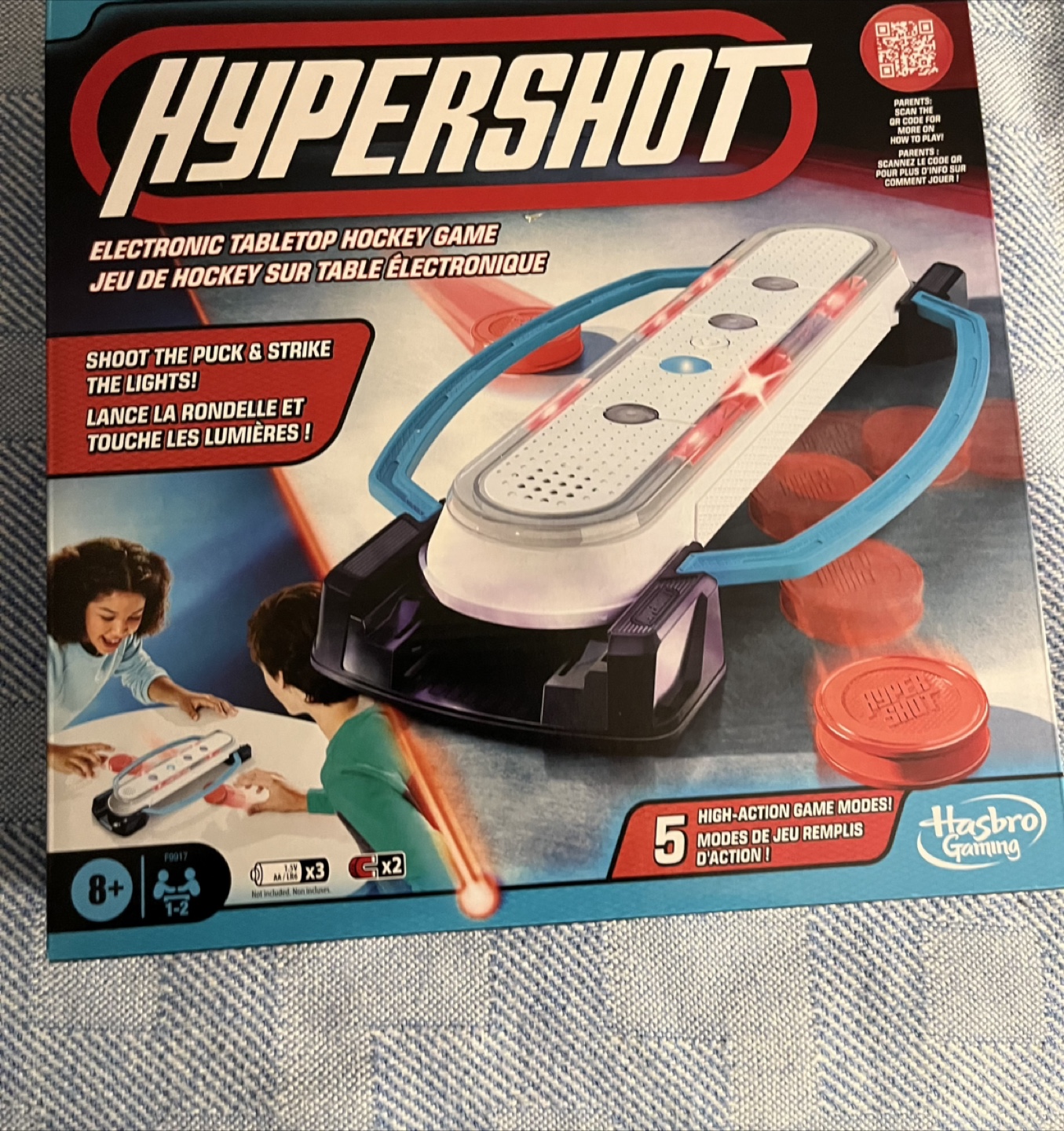 Hypershot Electronic Tabletop Hockey Game - photo 3
