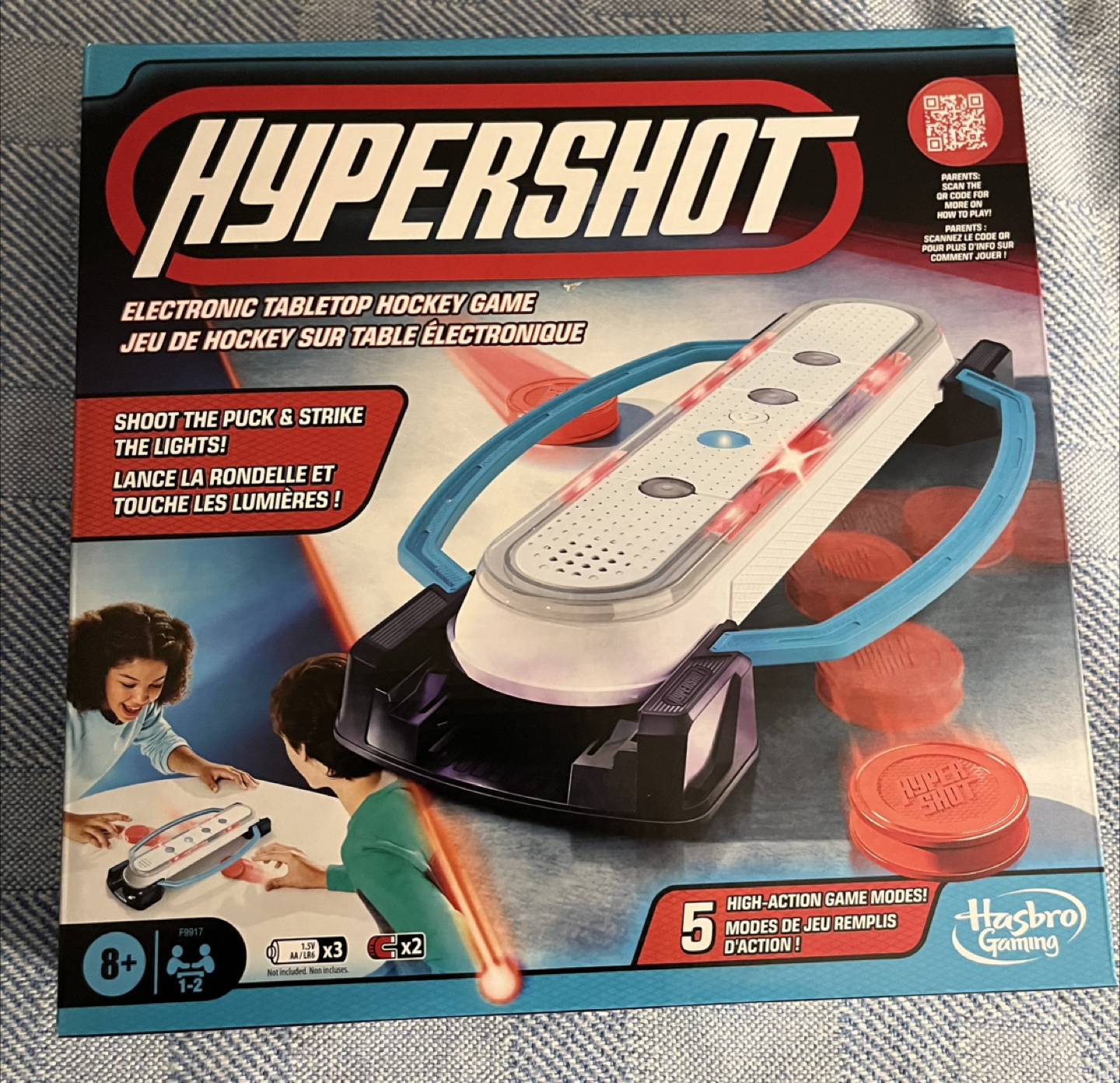 Hypershot Electronic Tabletop Hockey Game - photo 4