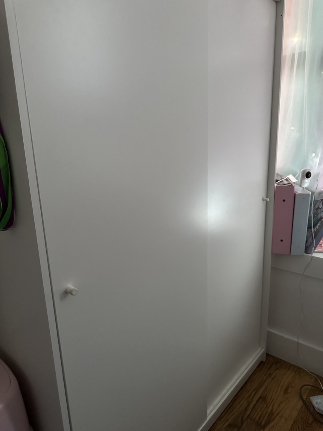 White Sliding Door Wardrobe