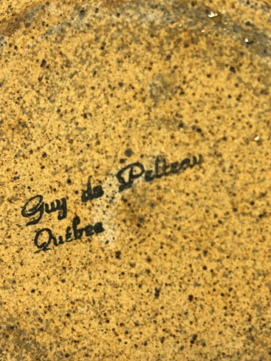 Guy De Pelteau 1970s Quebec Artist Pottery ceramics image indicator(9)