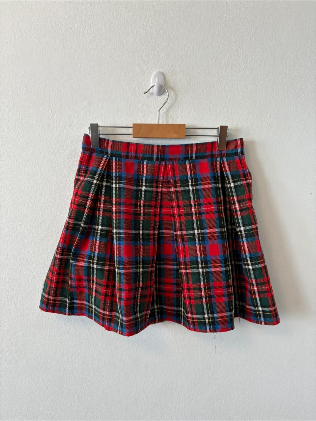 Plaid Pleated Skirt thumbnail