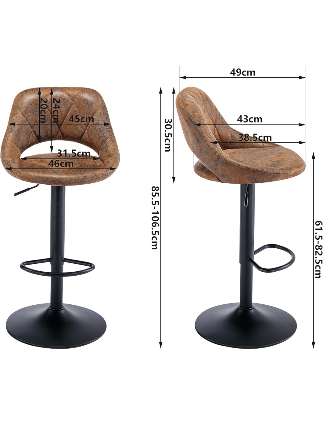 Adjustable Bar Stools - photo 5