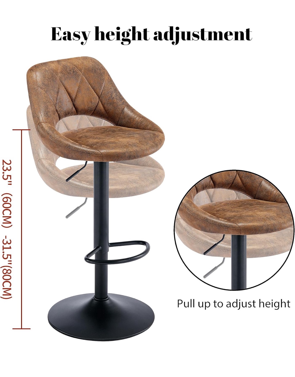 Adjustable Bar Stools - photo 4