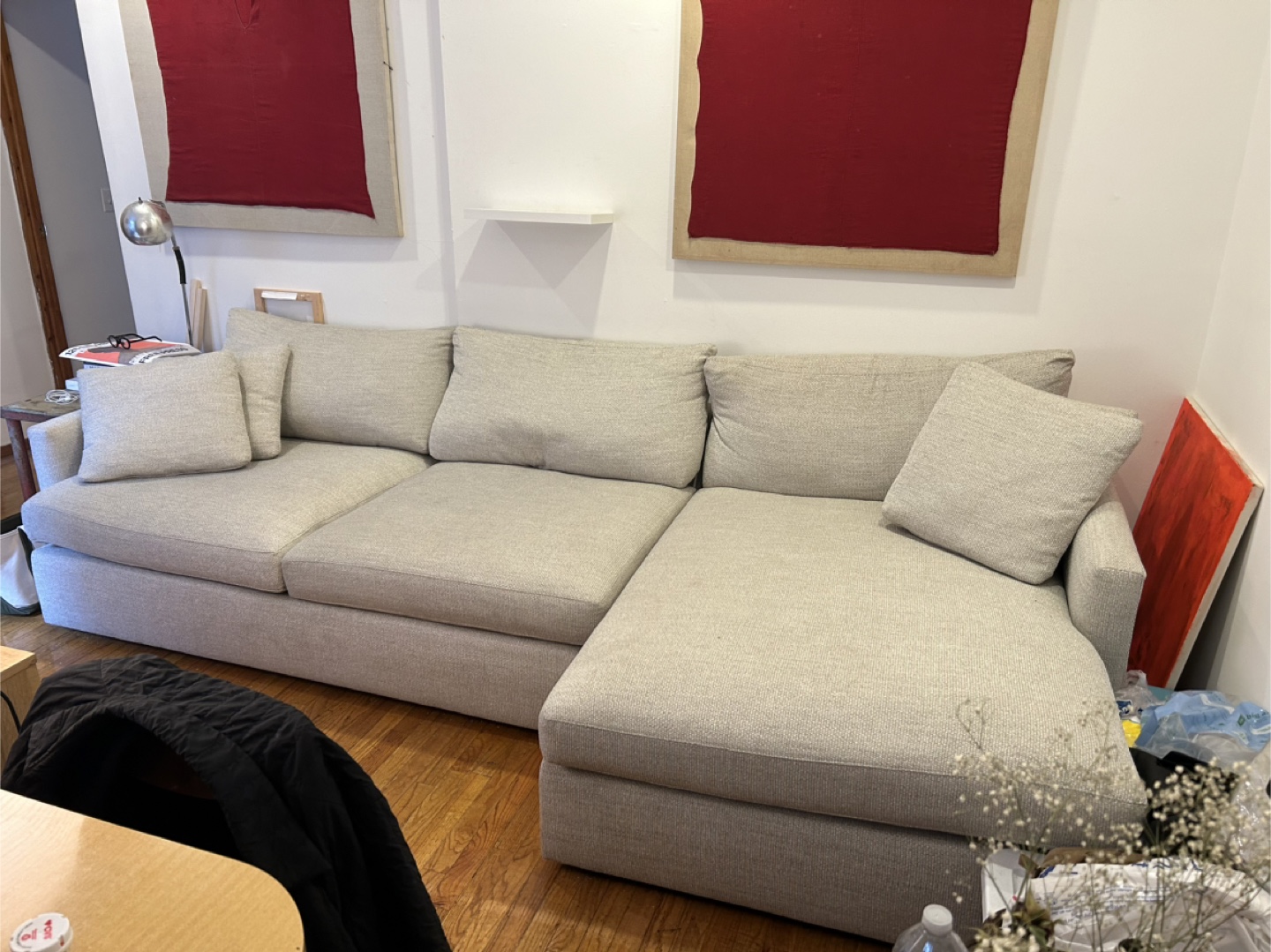 Crate & Barrel Sectional (10ft)