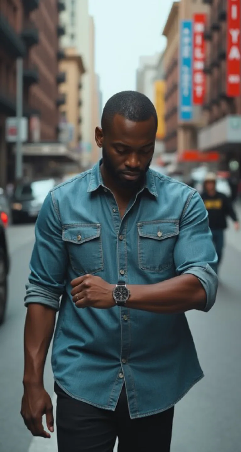 TAL WATCHES - Swiss Wristwatch Arena Black Dial image indicator(7)