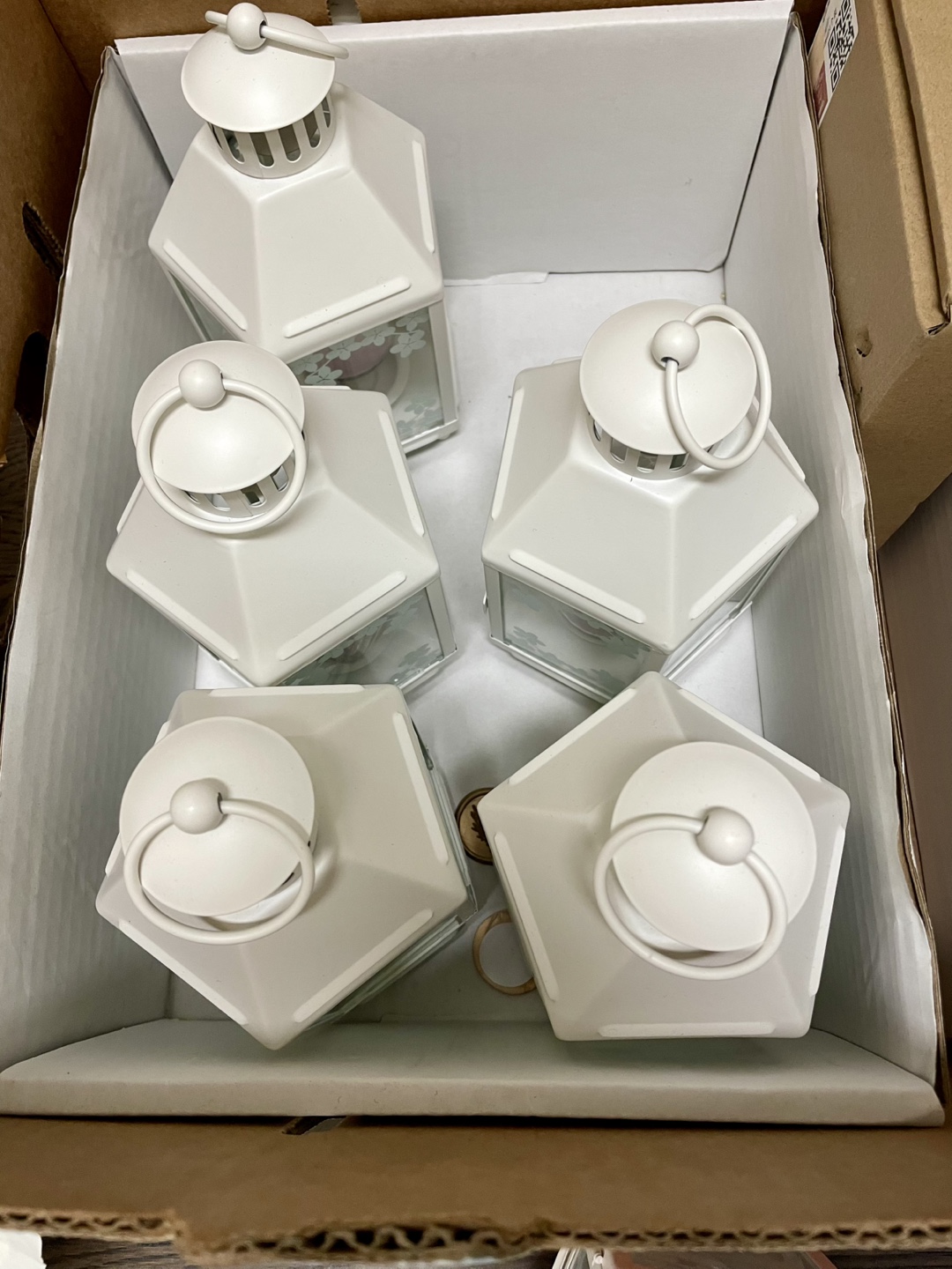 White Lanterns 5pcs - photo 2