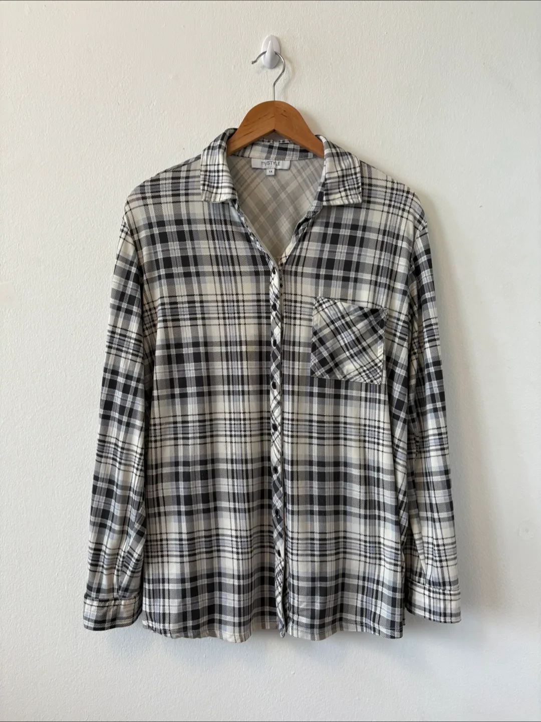 Plaid Button-Up Shirt thumbnail