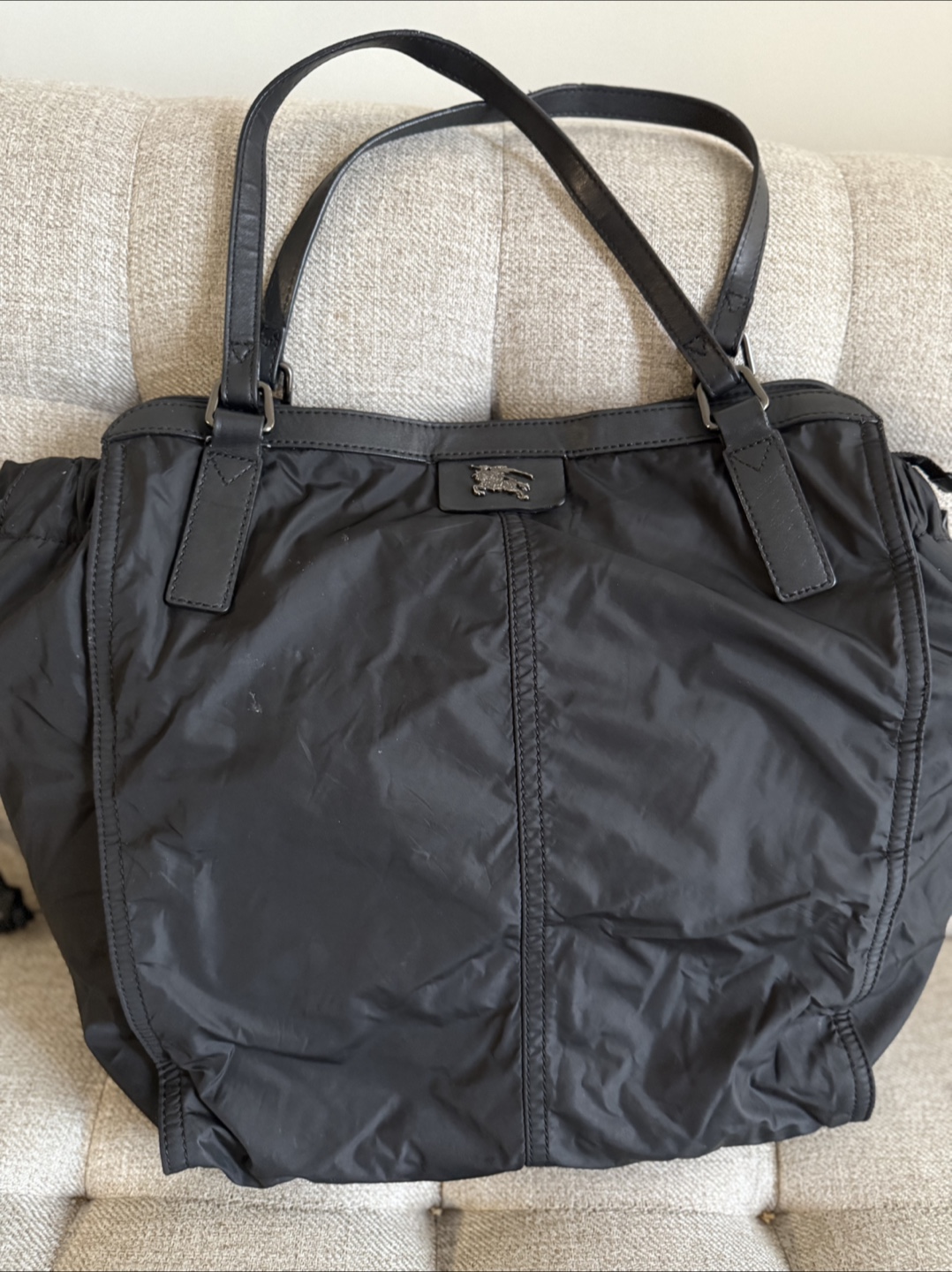 Burberry Black Tote Bag