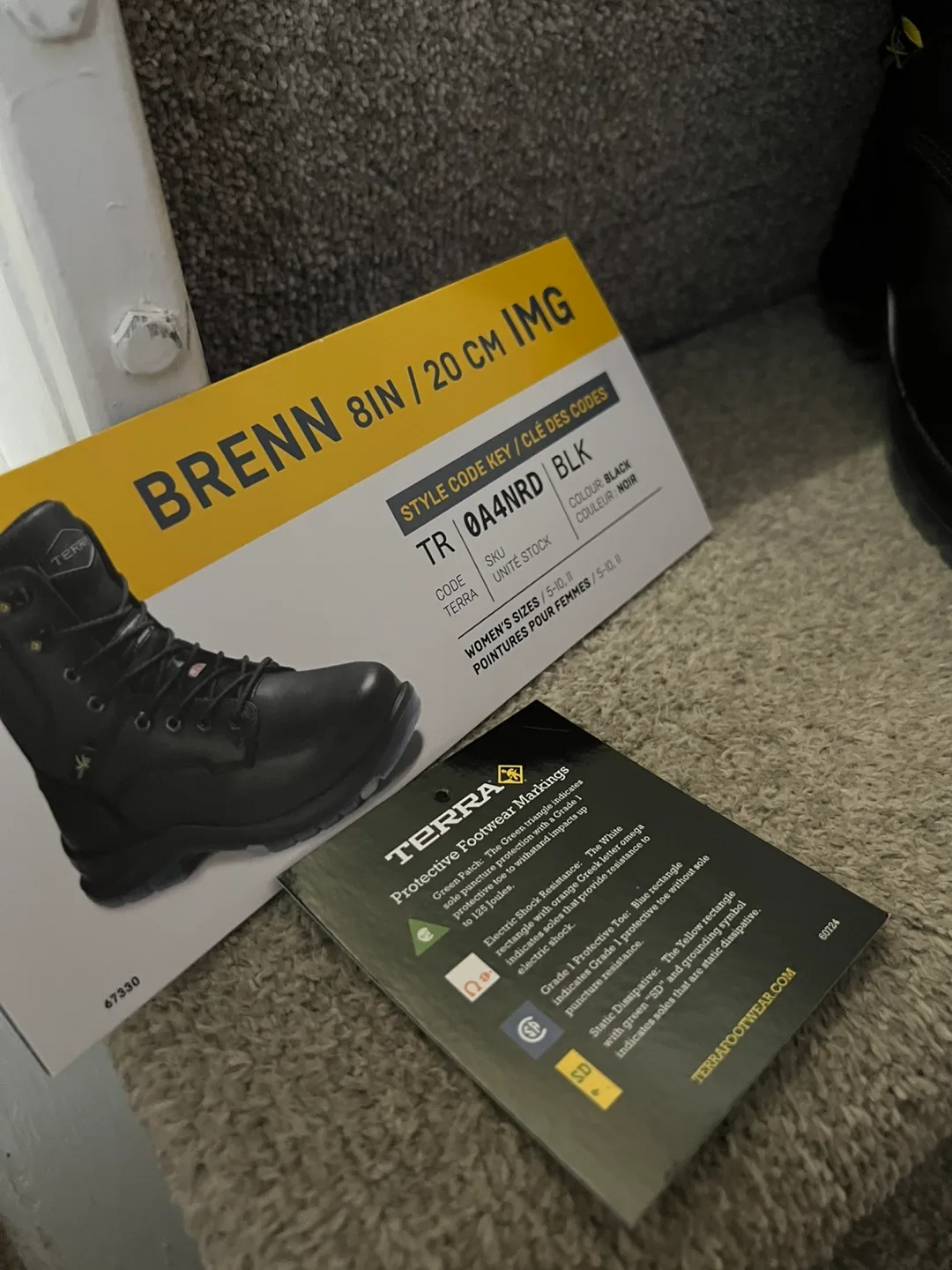 NEW Terra Women’s 9 CSA Grade Waterproof Work Boots image indicator(7)