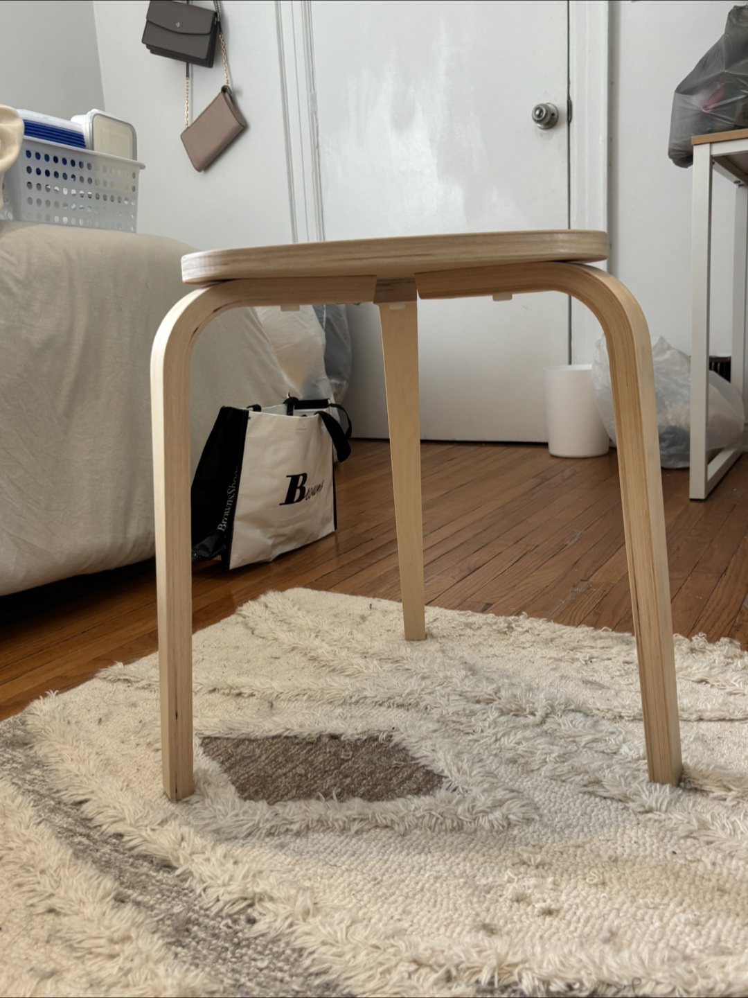 Ikea Kyrre Birch Stool - photo 3