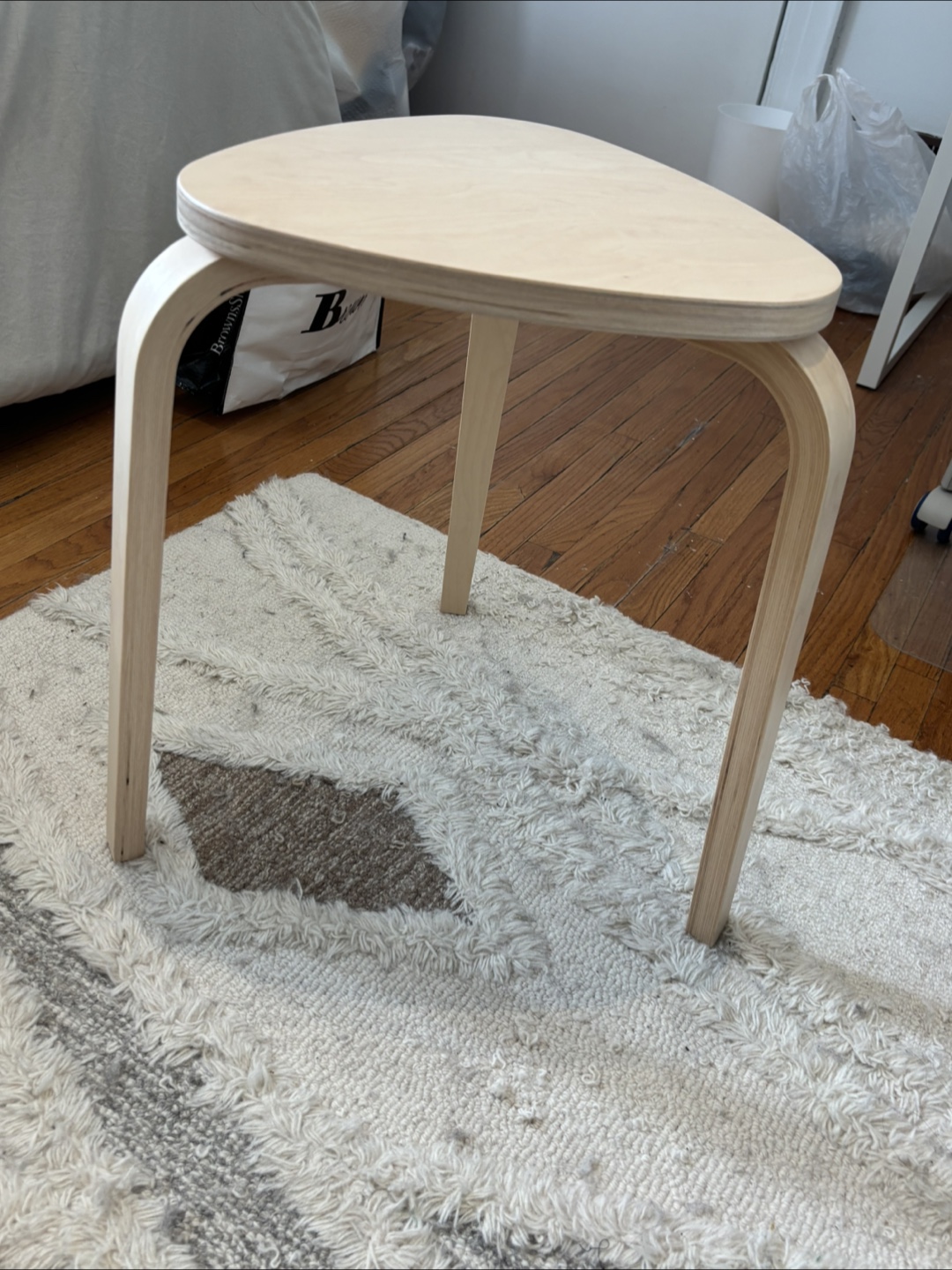 Ikea Kyrre Birch Stool - photo 2