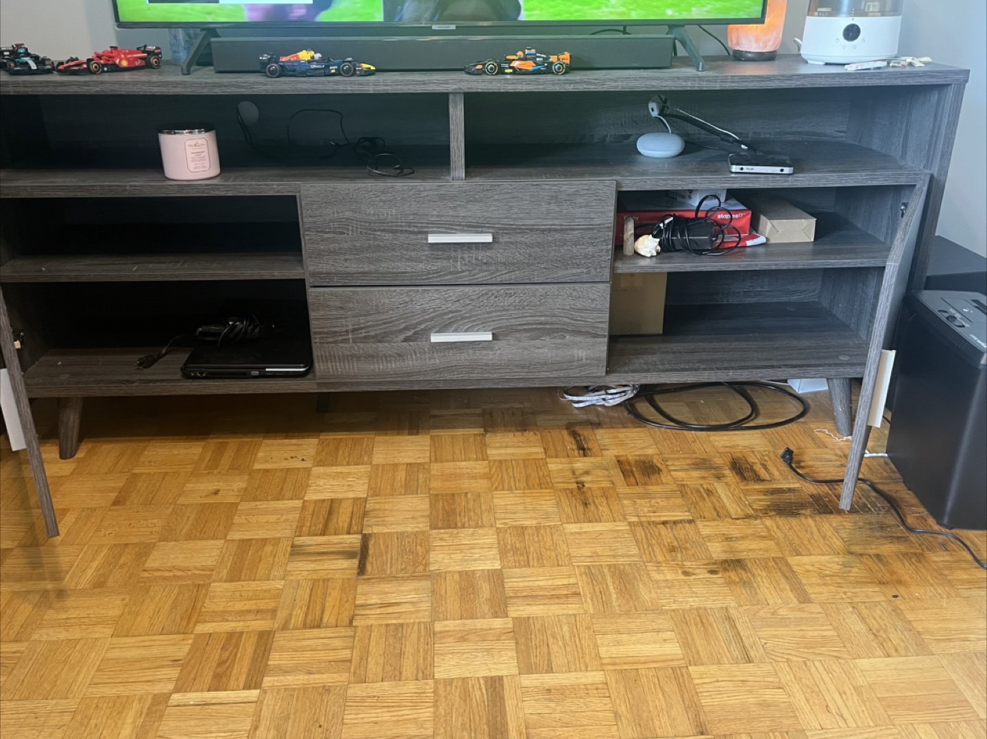 Wooden TV Stand - photo 2