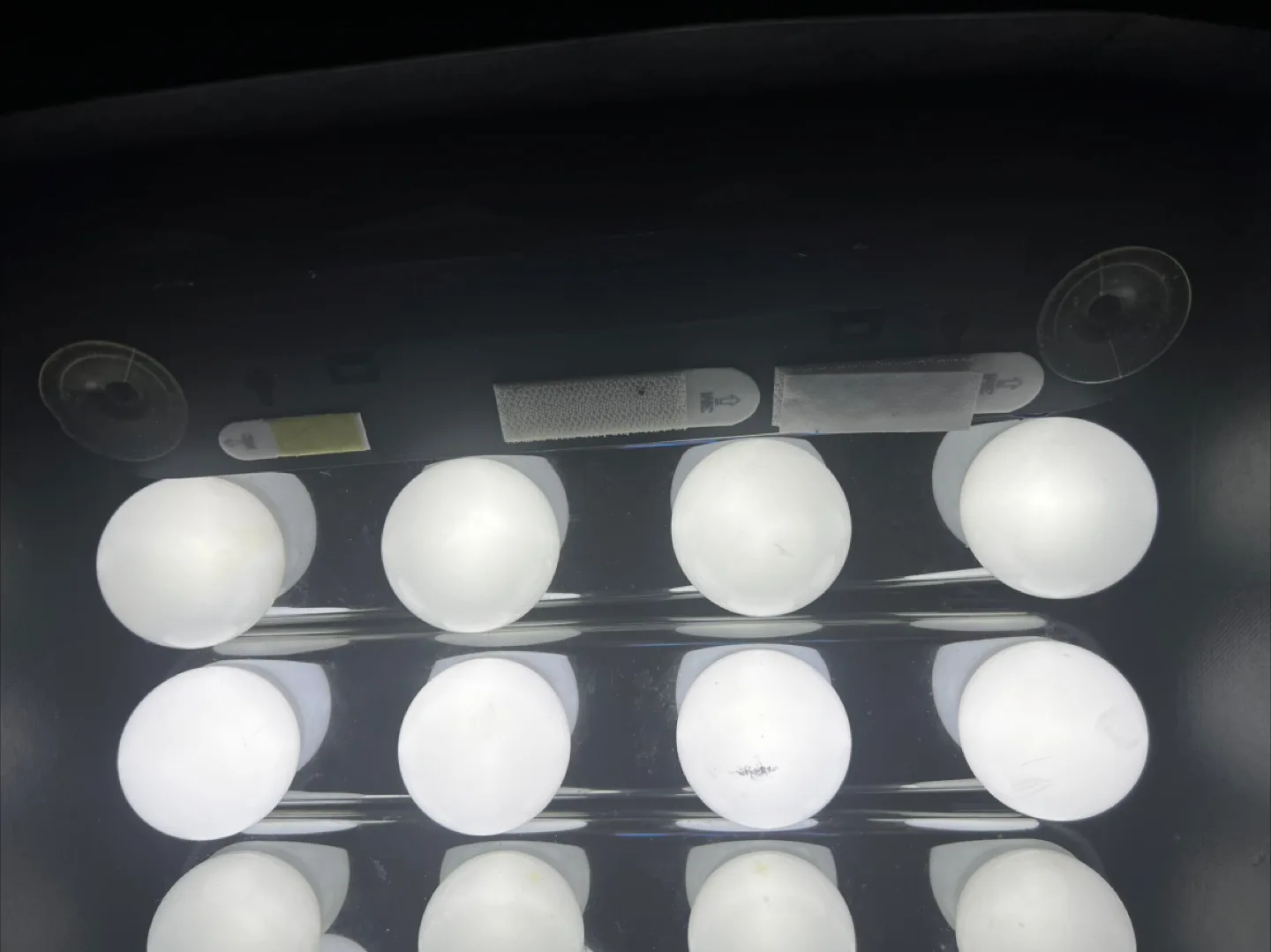 White Vanity Light Fixtures (Battery Operated)🥕 image indicator(2)