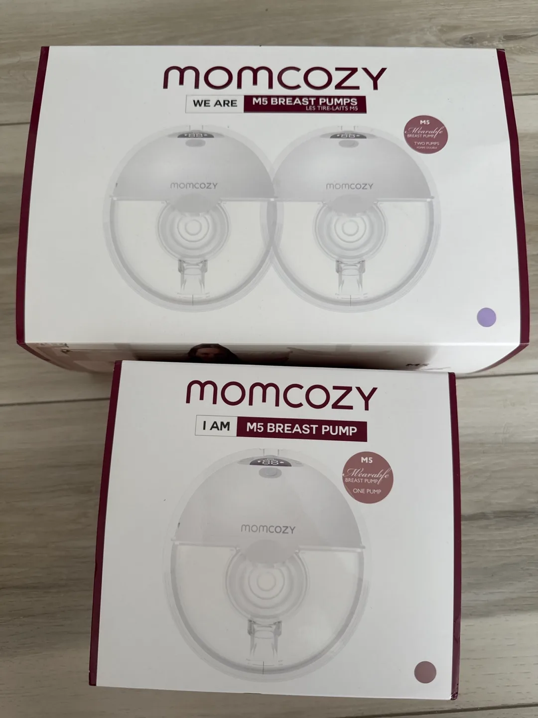 Momcozy M5 Wearable Breast Pump Set image indicator(8)