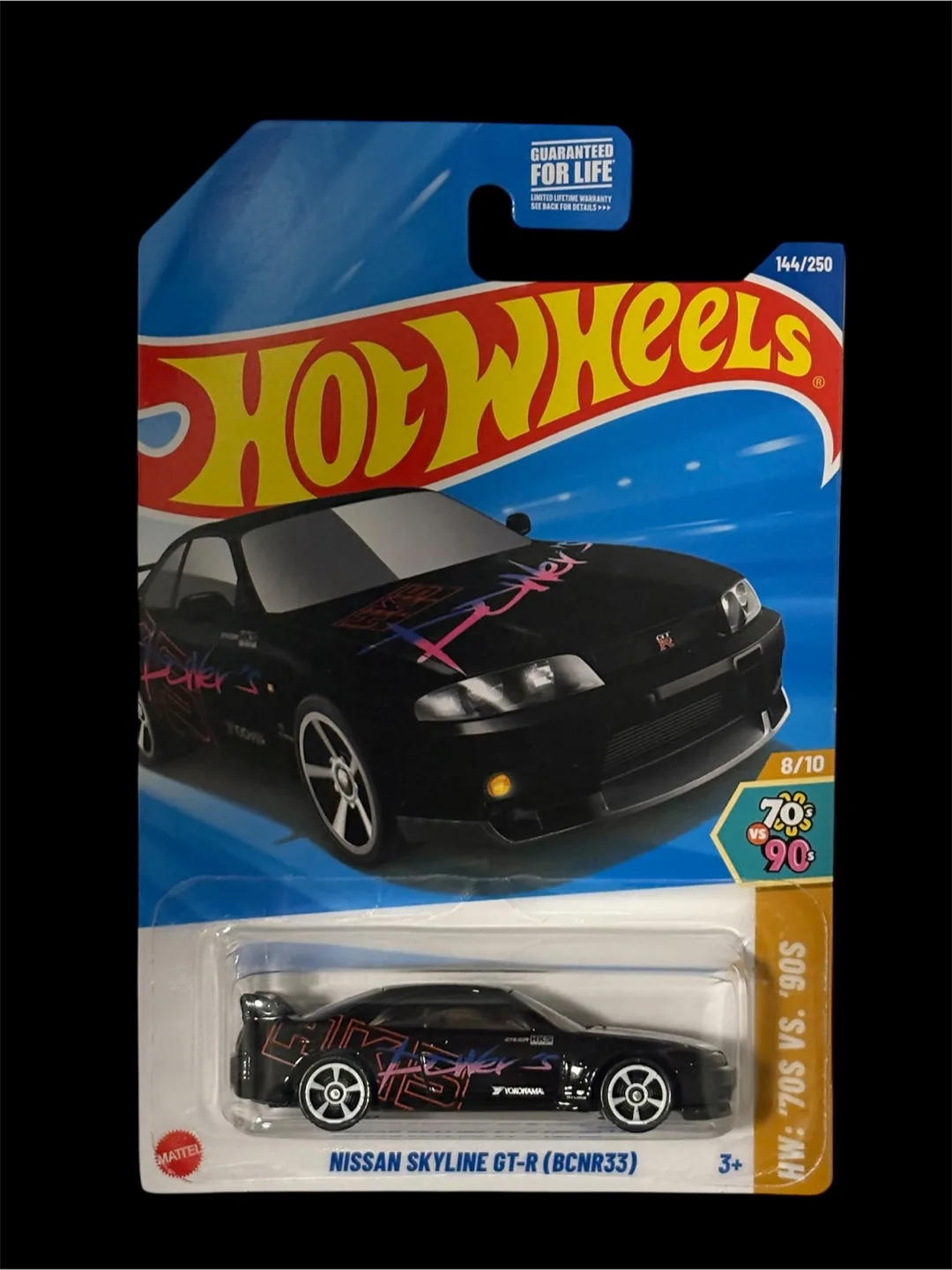 Hot Wheels Nissan Skyline GT-R (BCNR33)💚 thumbnail