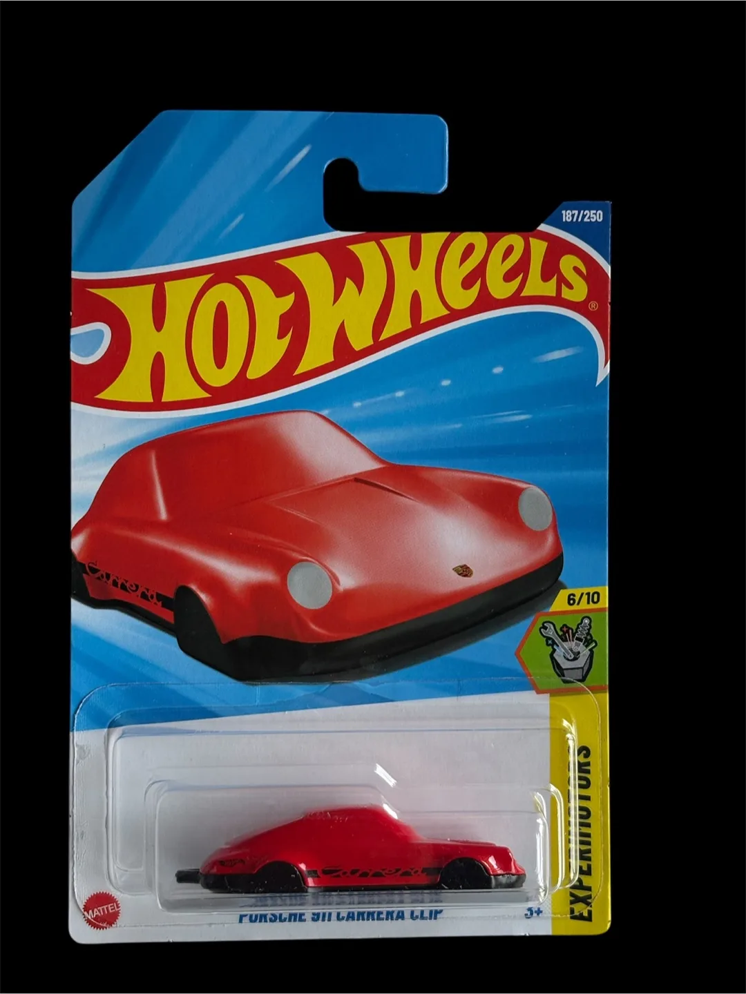 Hot Wheels Porsche 911 Carrera Clip Toy Car💚 thumbnail