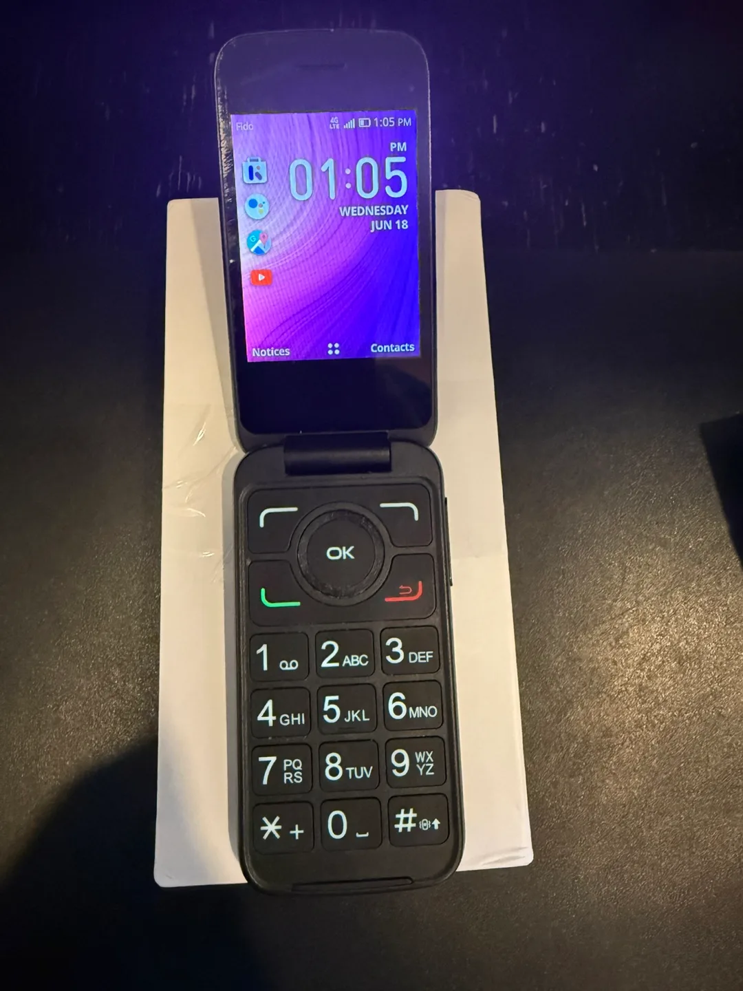 Alcatel Go Flip 3 Black Unlocked Phone thumbnail