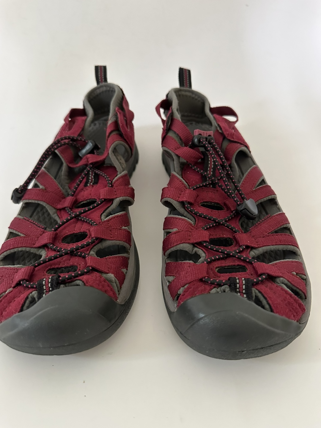 Keen burgundy sandals  Size 8.5