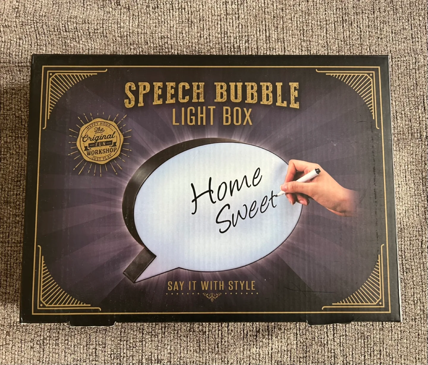Message Board - Light up Speech Bubble thumbnail