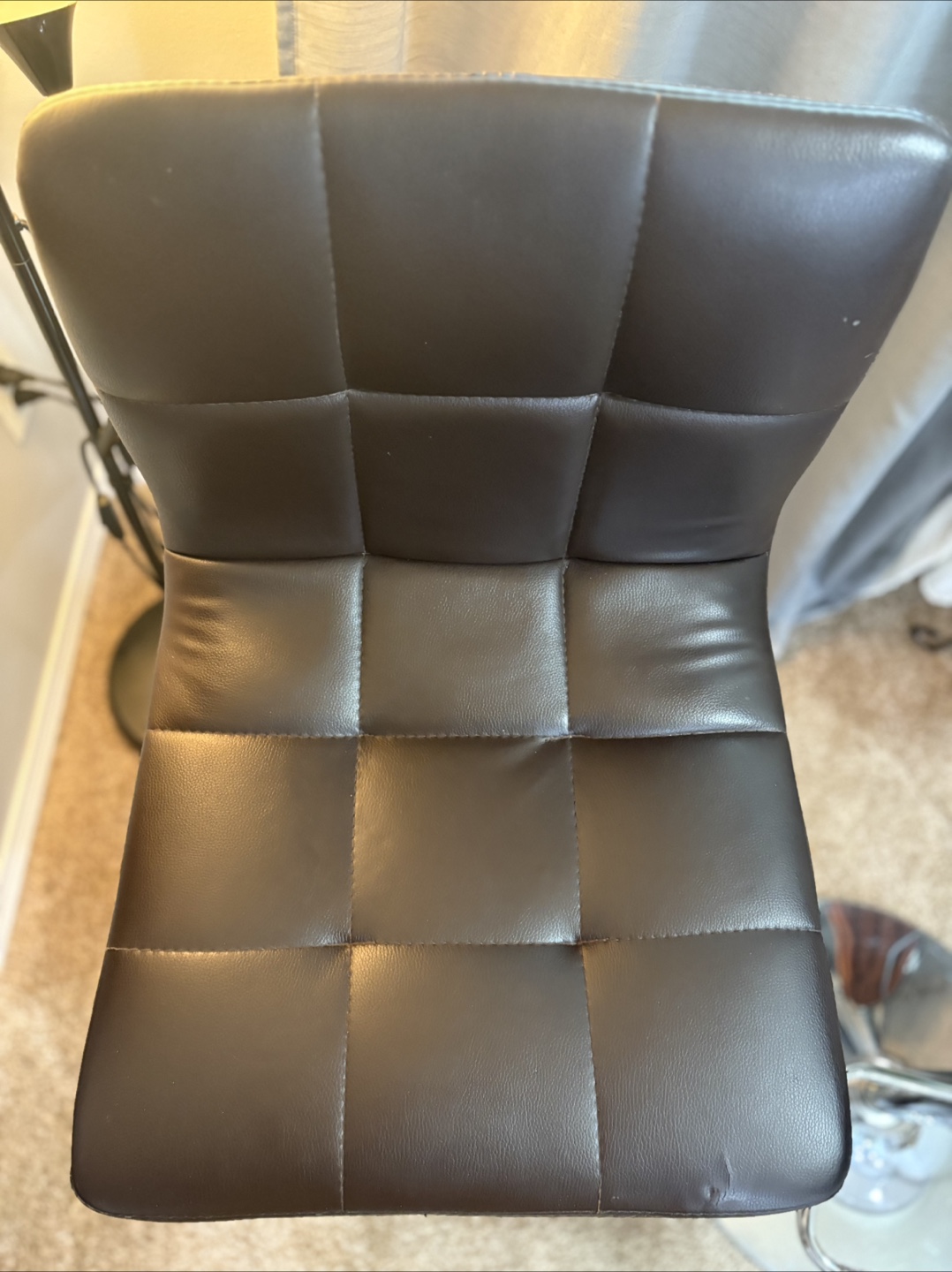 Modern Brown Bar Stools - Set of Two - photo 4