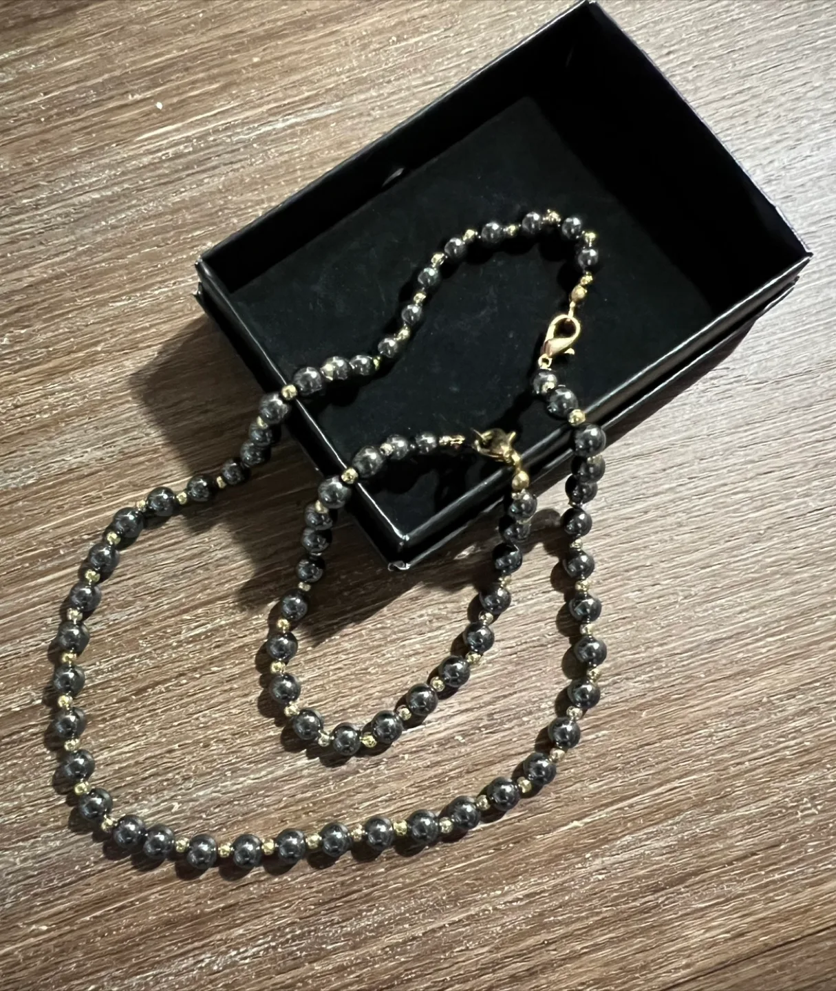 Vintage Hematite Jewelry Set thumbnail