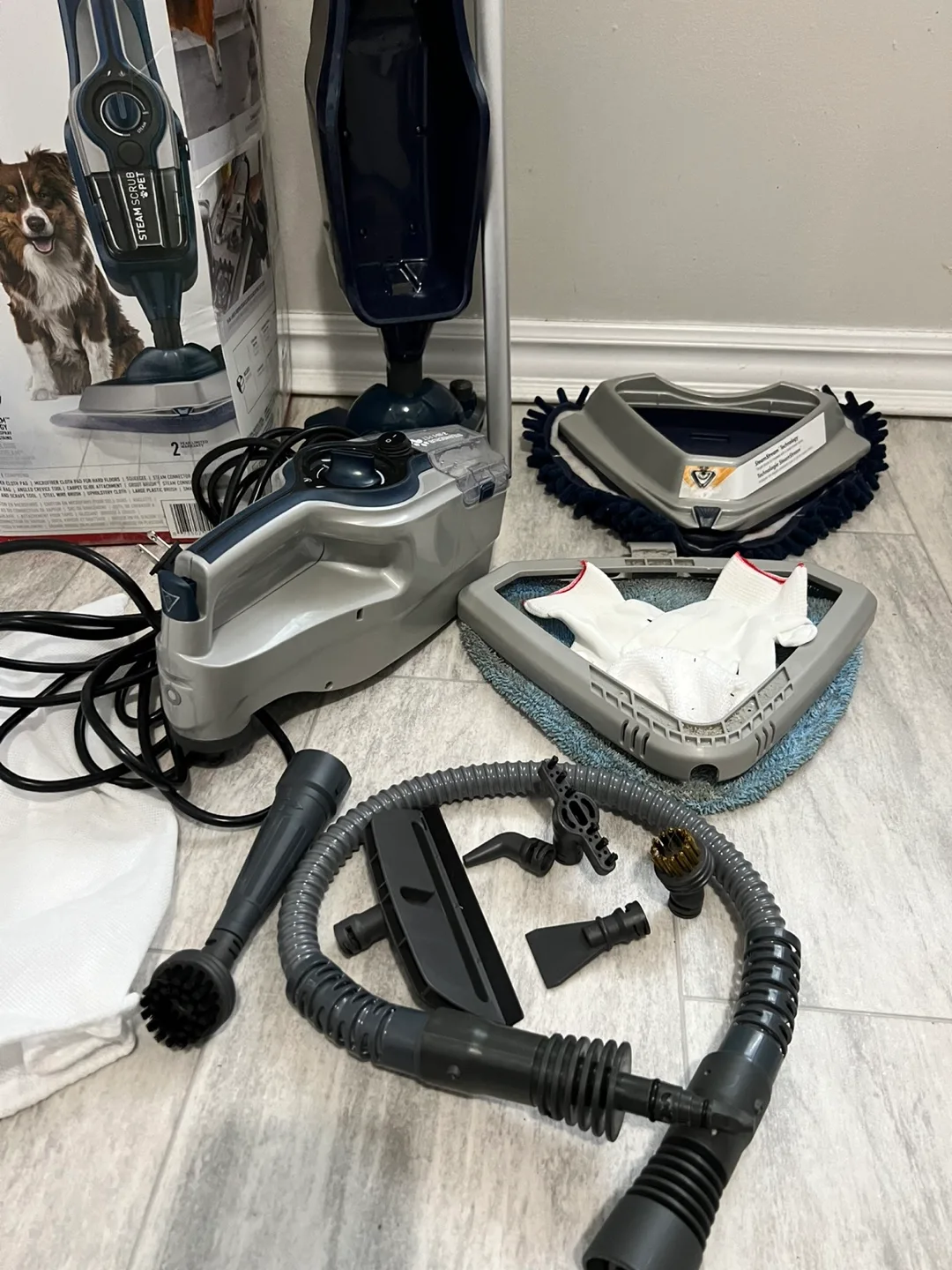 Hoover Steamscrub 2-in-1 Pet Steam Cleaner and Mop image indicator(2)