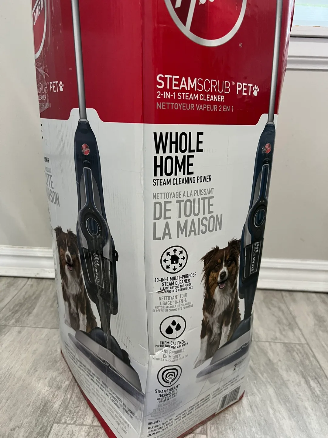 Hoover Steamscrub 2-in-1 Pet Steam Cleaner and Mop image indicator(8)