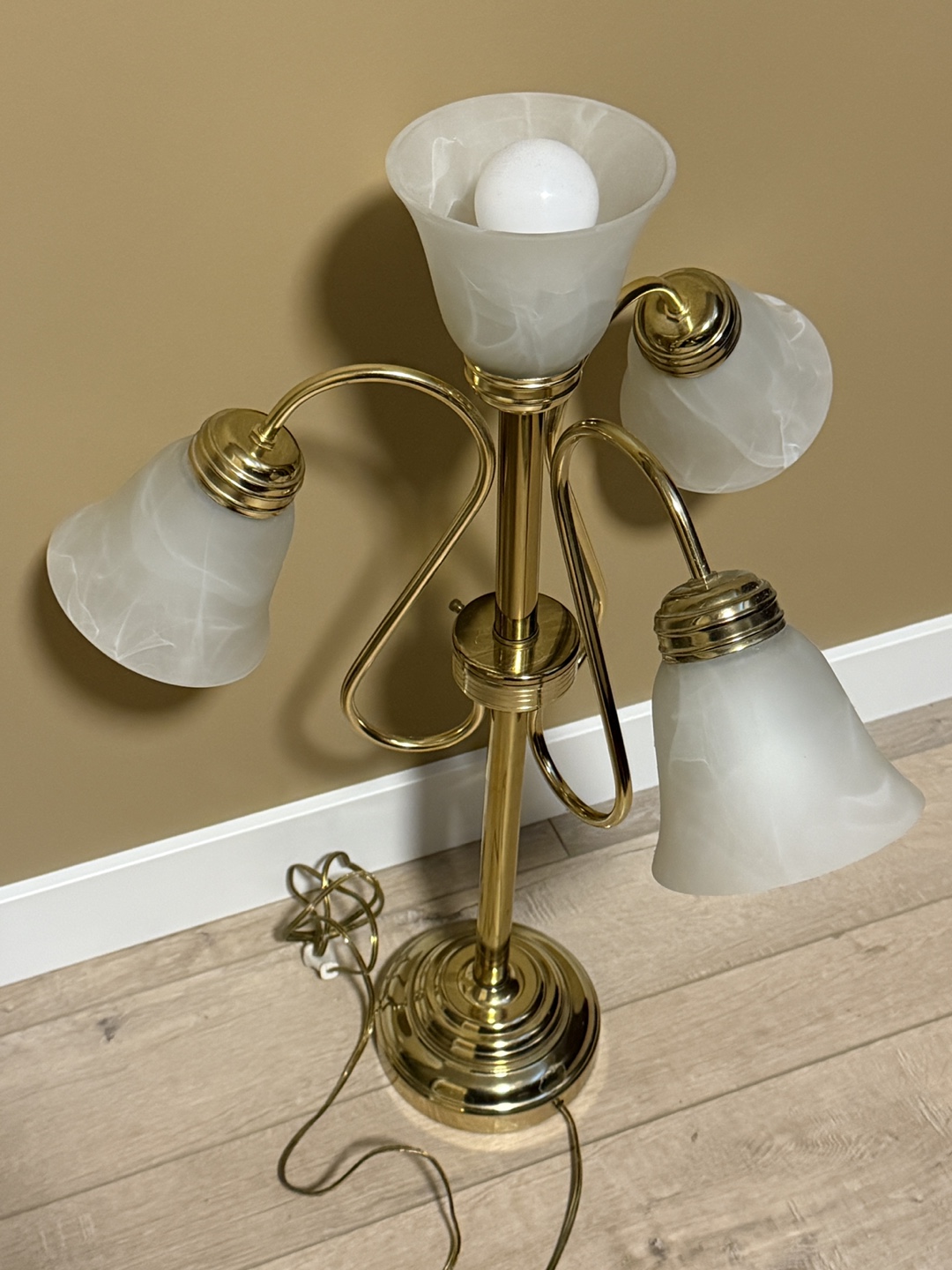 Decorative Brass Lamp