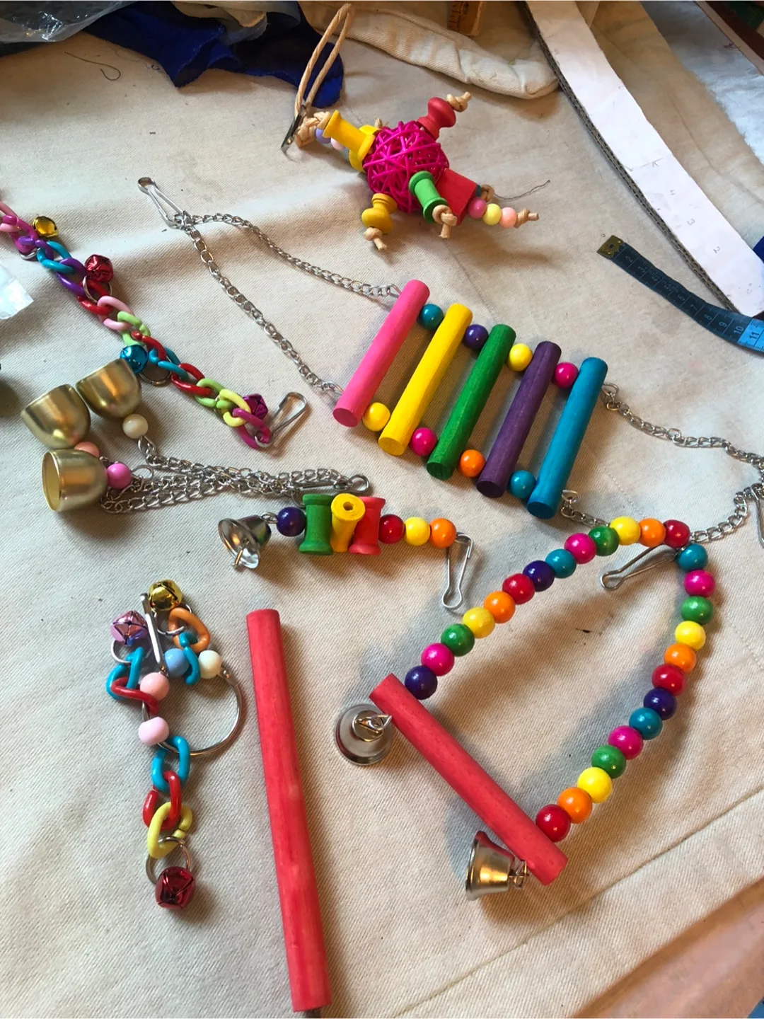 Assorted Bird Toys thumbnail