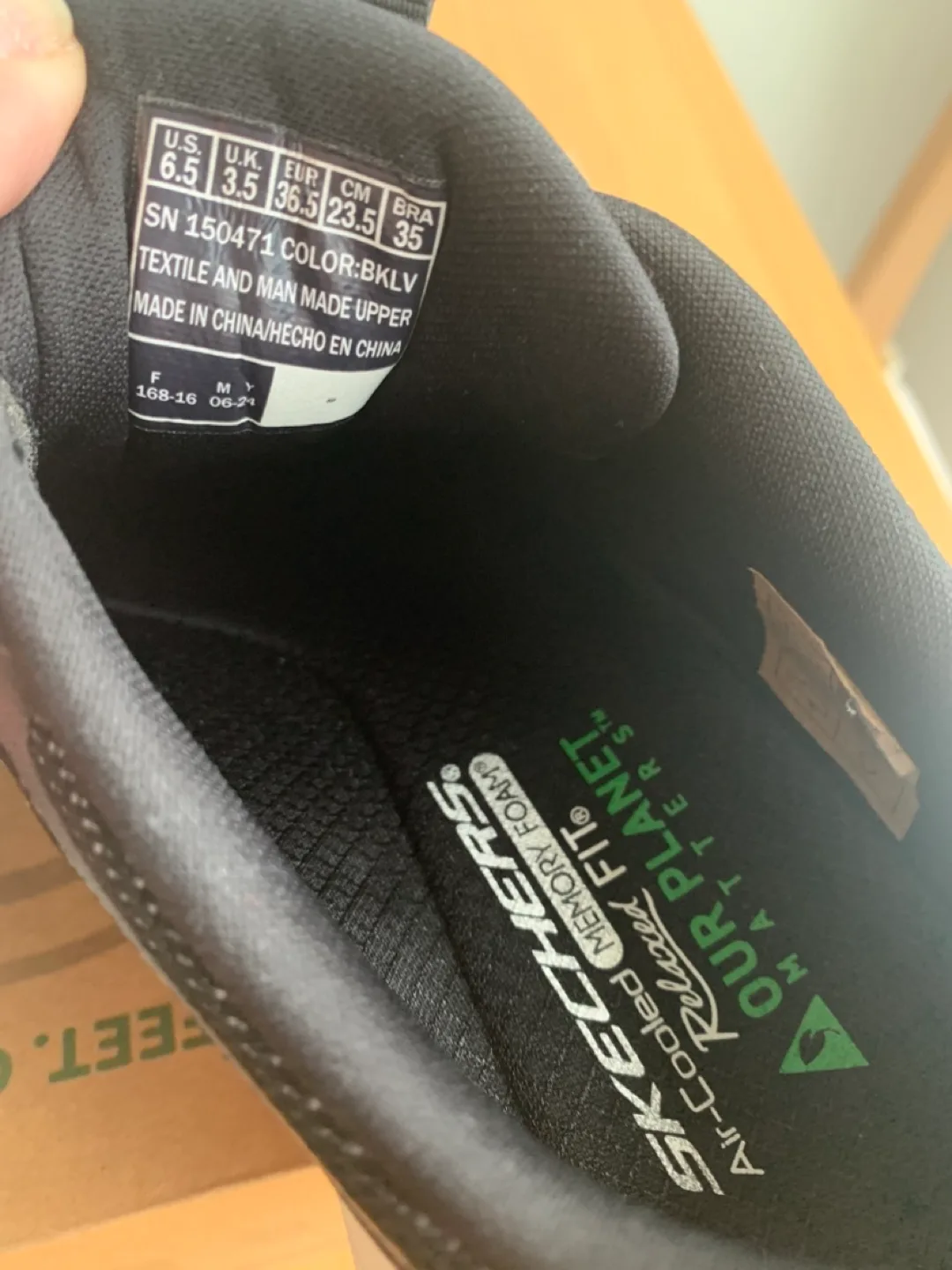 Skechers Black Running Shoes image indicator(4)