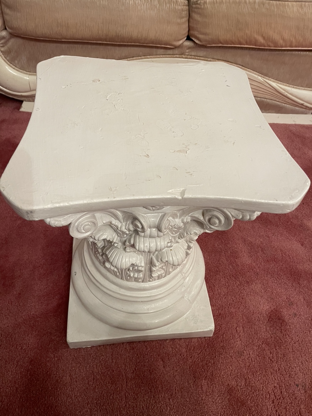 Decorative Pedestal Table