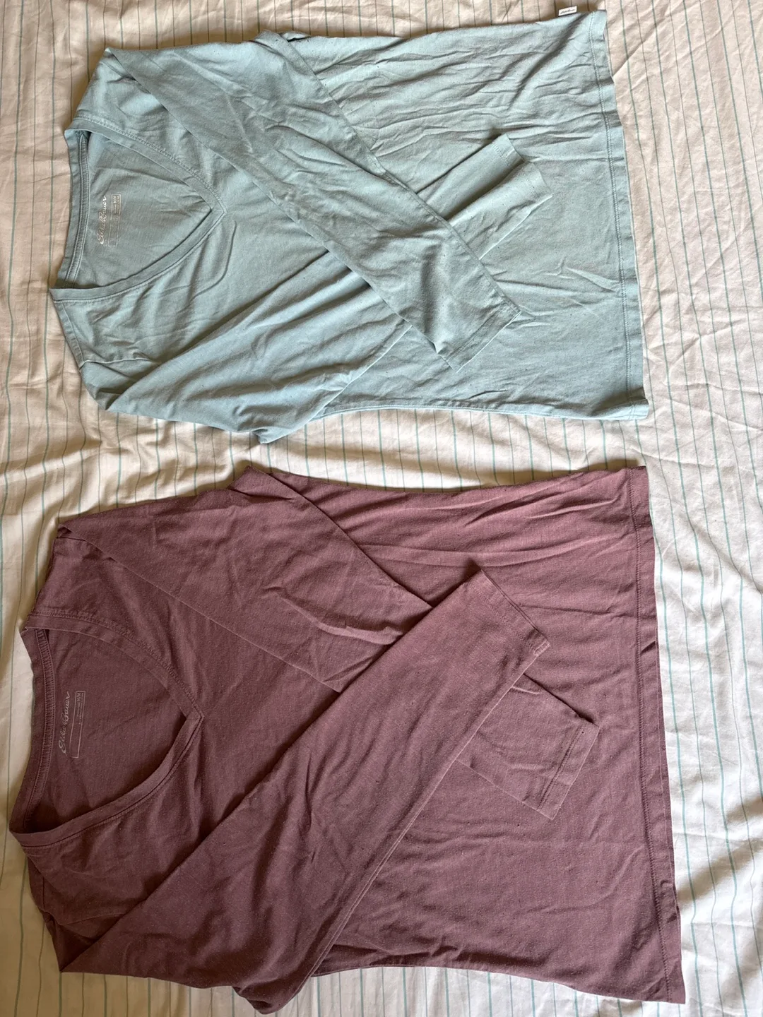 Eddie Bauer Long Sleeve V-Neck shirts thumbnail