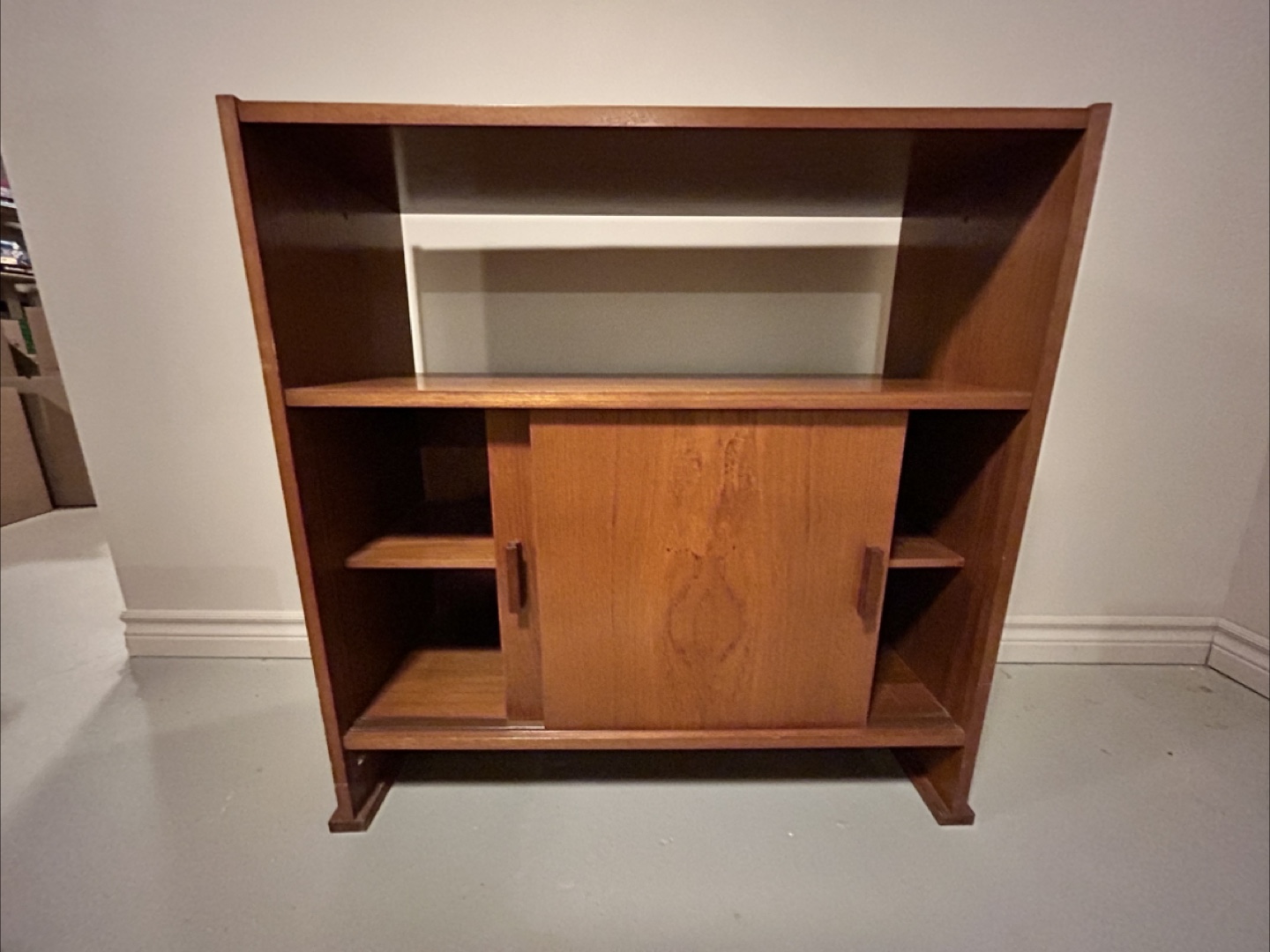 Mid Century Teak side table with storage 🥕 - photo 3
