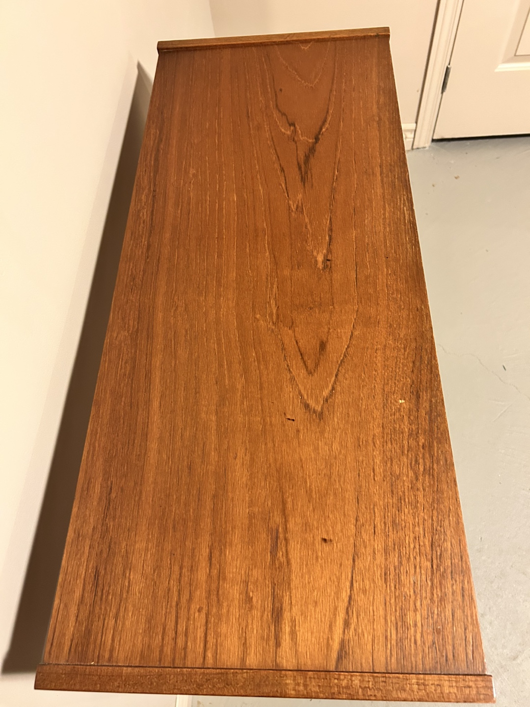 Mid Century Teak side table with storage 🥕 - photo 4