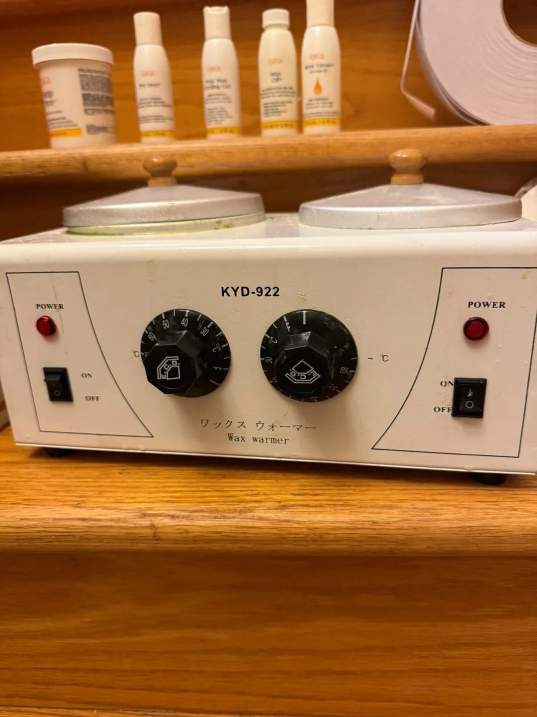 Double Wax Warmer image indicator(2)