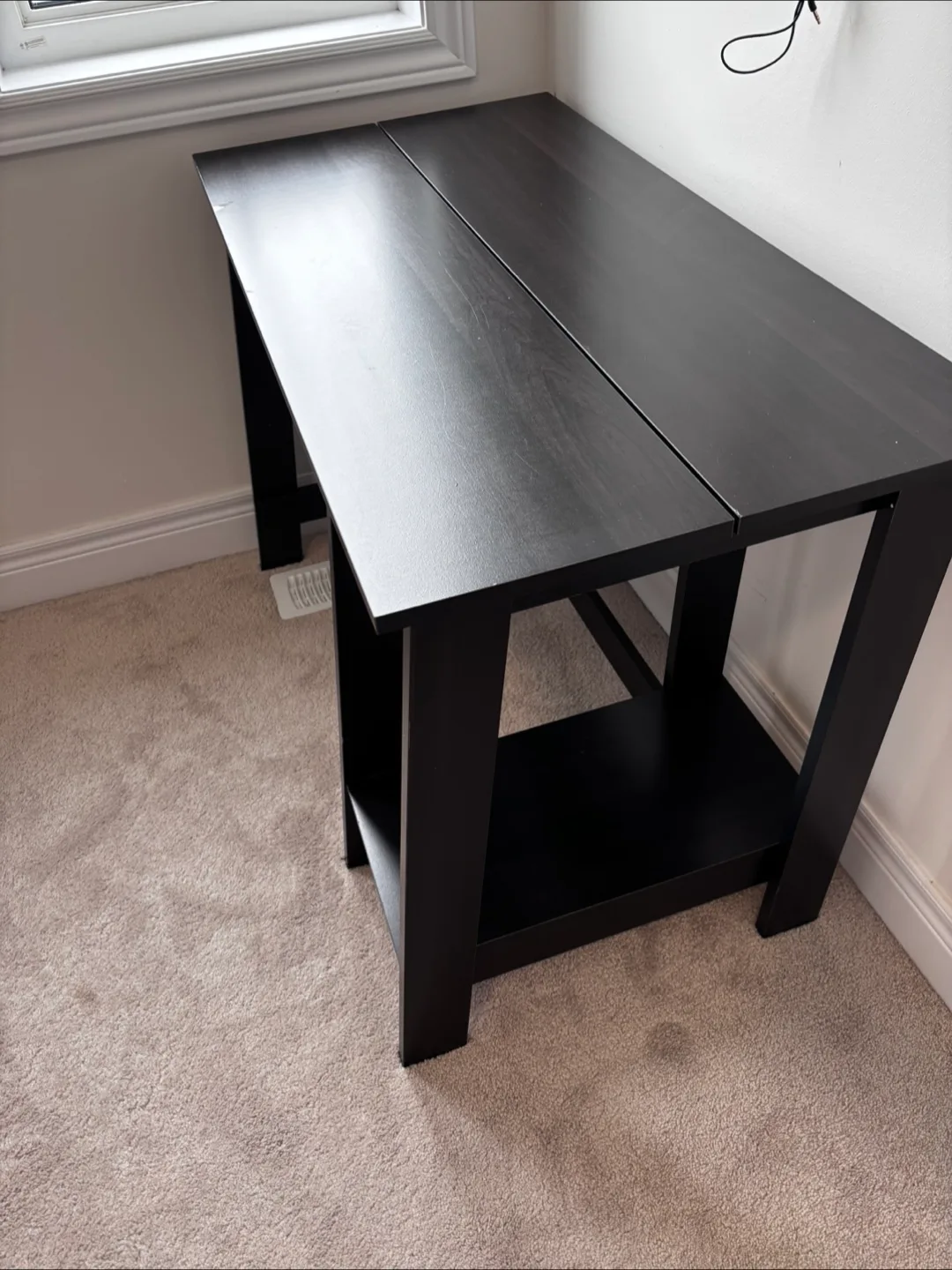 Black Wooden Desk image indicator(2)