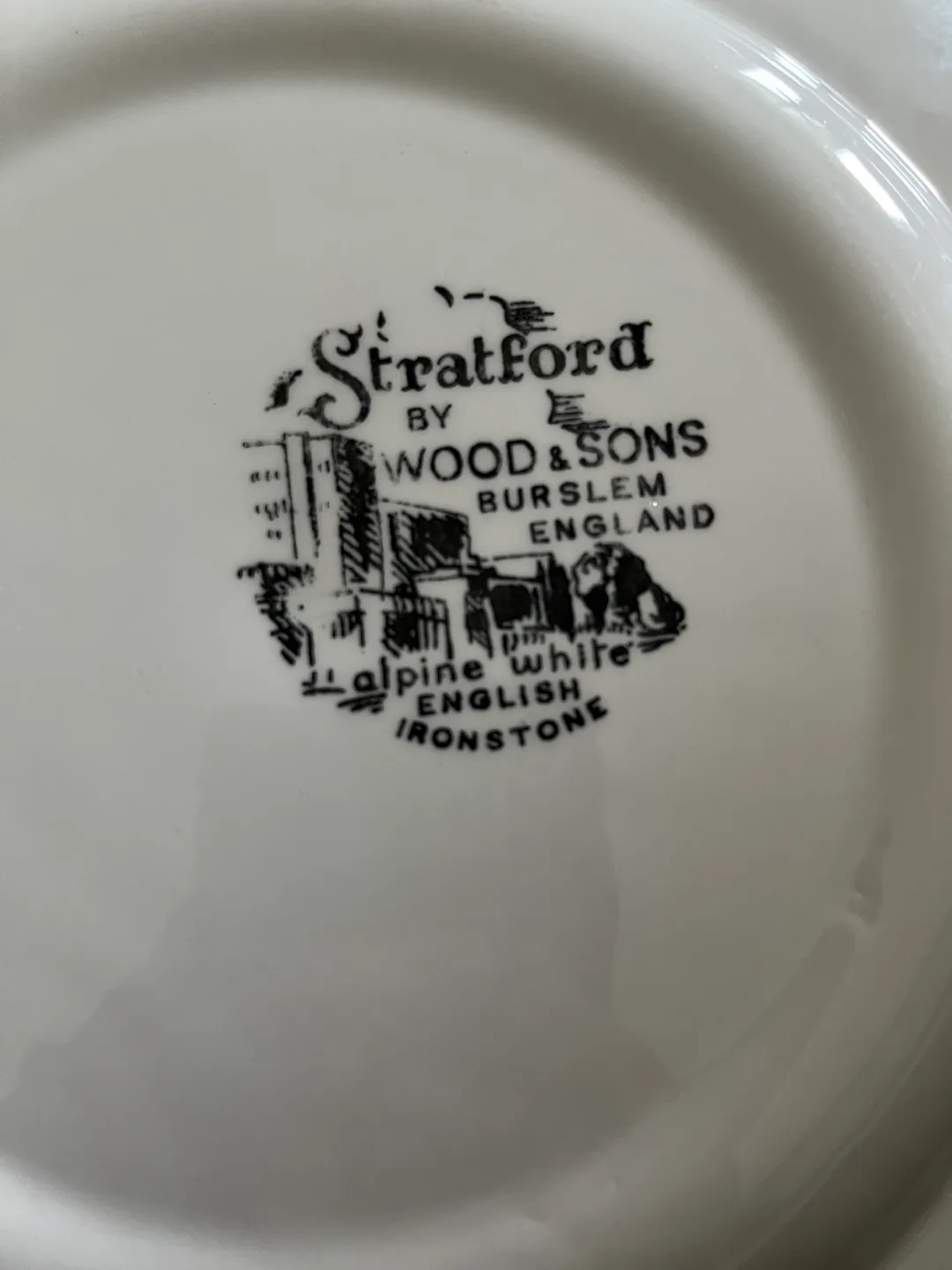 Vintage Parakeet Plate by Wood & Sons image indicator(5)