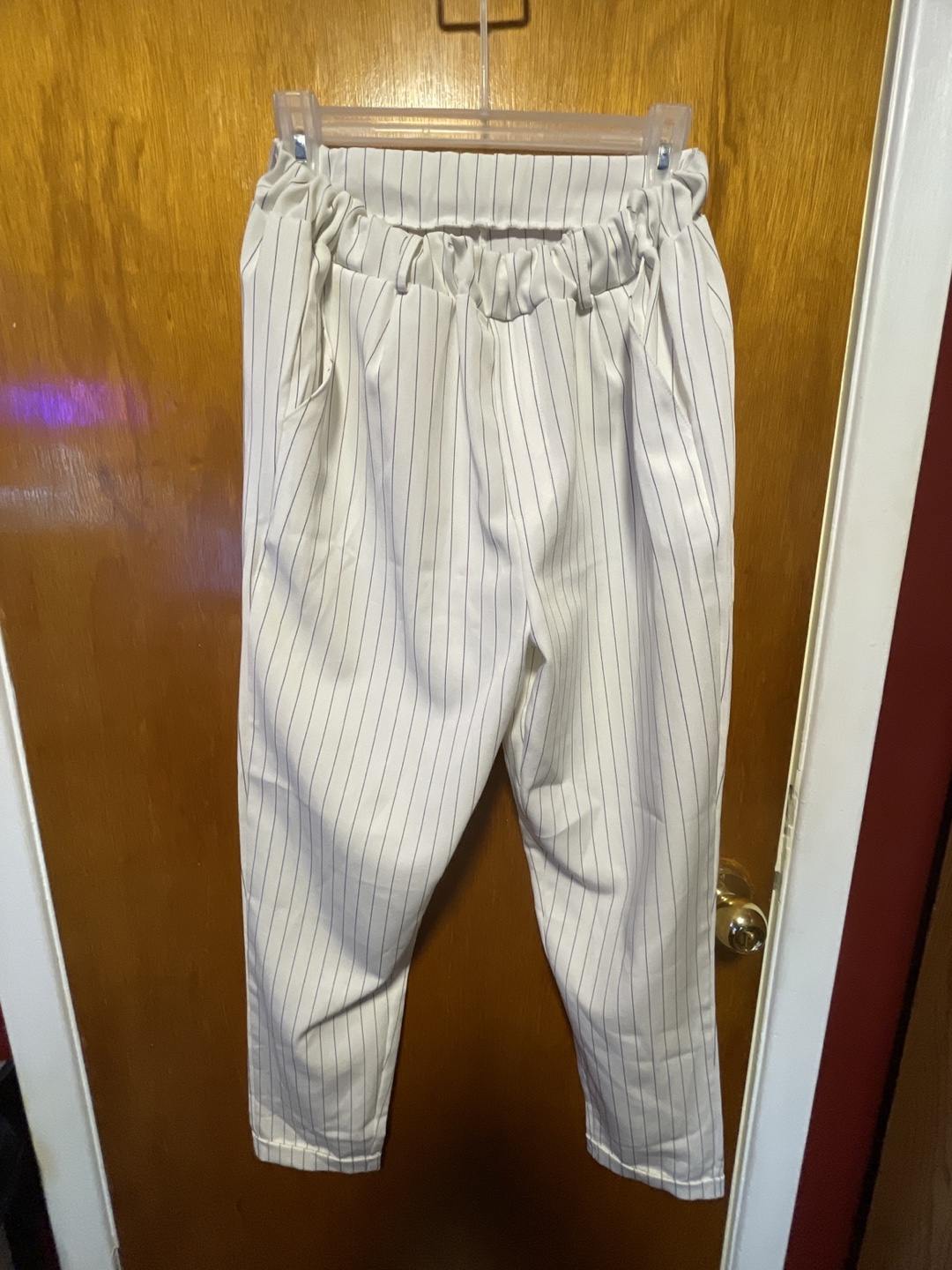 Pinstripe Pants